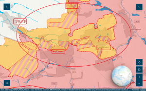 欧州大戦争：ポクロフシク方面：安定支配地域消失
